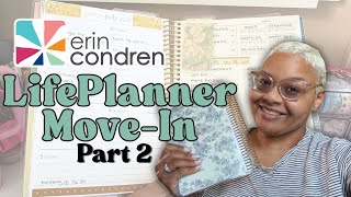 Finally Finished Setting Up My Erin Condren LifePlanner! | Move-In Part 2