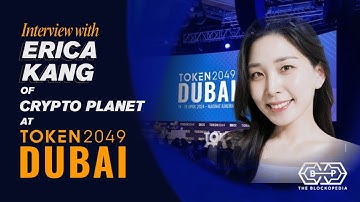 Founder of Krypto Planet at Token 2049 | Interview with Erica Kang