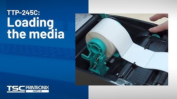 TSC TTP-245C: Loading the media