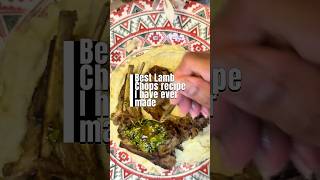 detailed written recipe checkout page : http://Instagram.com/uroojzafarkhan #lambchops #chimichurri