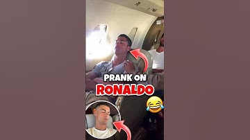 Ronaldo Got PRANK in plane 😂🔥 Ronaldo Reaction ❤️ #ronaldo #shorts #prank