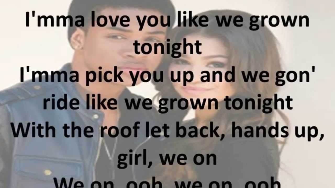 Trevor Jackson Like We Grown (Lyrics) YouTube
