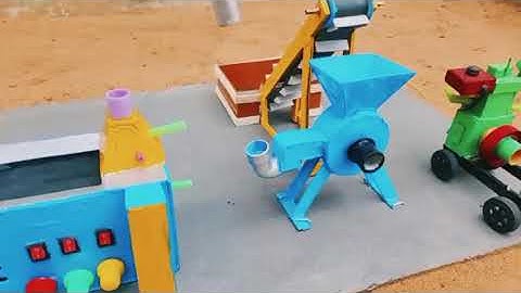 DIY Mini automatic roti/chapati maker machine with generator flour mill | Science project roti