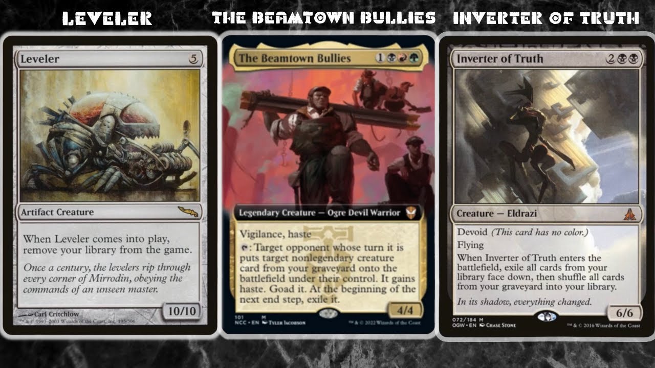 mtg beamtown bullies commander deck EDH Deck The 100 Magic Cards Custom Deck Goad Jund that creature attacks each combat if able and attacks a player other than you if able.) Magic Cards Decks The Beamtown