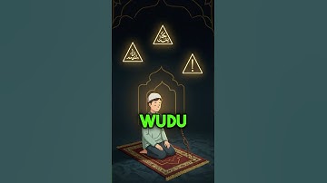 3 Things That Can Break Your Wudu Without You Knowing. #islamexplained #wudu #ablution