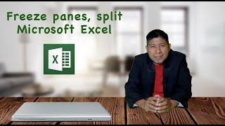 MS Excel: Freeze panes and split tool