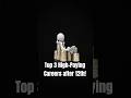 Top 3 High-Paying Careers after 12th! 🔥 (Don't Miss).#shorts #career#education #motivation