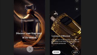 perfume app design || UI design || ui/ux..|| #app #appdesign #design #designer #shorts #uidesign #ui