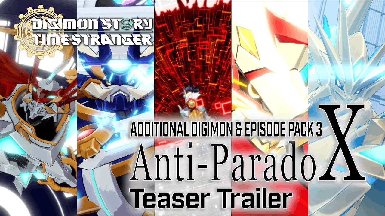 Digimon Story Time Stranger | Season Pass DLC3 Anti-ParadoX Teaser Trailer