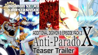 Digimon Story Time Stranger Season P Dlc3 Anti-Paradox Teaser Trailer