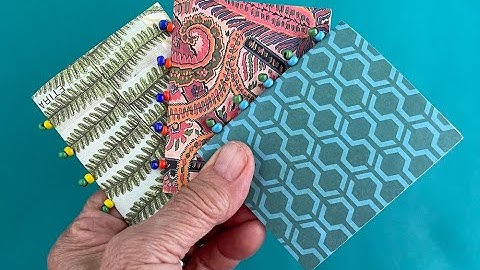 Booklet with a Beaded Spine, Taught by Kit Davey