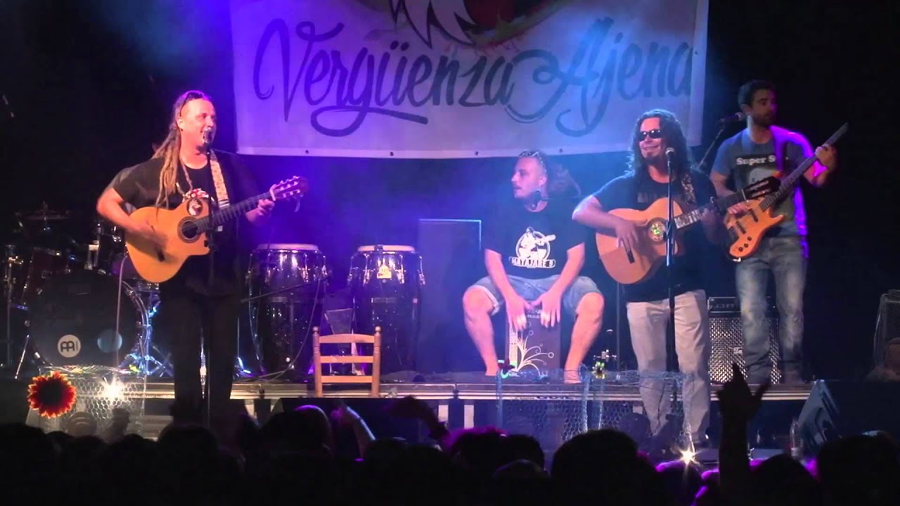 Vergüenza Ajena Concierto Santa Tecla 2015
