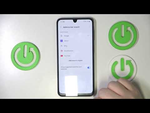 SAMSUNG Galaxy A16 5G 検索エンジンの変更方法