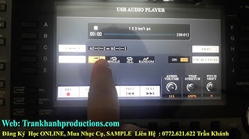 Cách mở File Mp3 và Midi trên Đàn ORGAN | Hướng dẫn CHI tiết Trần Khánh Pr