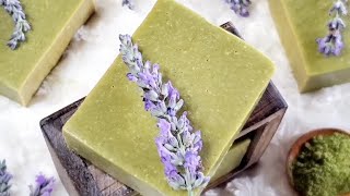 Como hacer Jabón  de Moringa 🌿 100% Natural (saponificacion en frío)