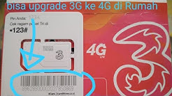 CUMAN 2-3 MENIT DI RUMAH AJA , KARTU 3G BISA JADI 4G SIMCARD TRI - Durasi: 2.04. 