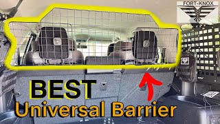 Dog Barrier for SUV, 4Runner, Explorer and MORE!! Best Divider and Most Rated Cargo Gate