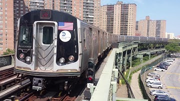 MTA NYC Subway: R160B Siemens (Q) Train Recording Announcement to Coney Island via Whitehall
