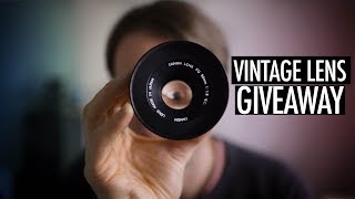 VINTAGE LENS - Giving away my 'Niftiest' of 50's F1.8 plus Fotodiox Adapter(Closed)