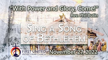 While We Are Waiting, Come (Micah 5:2-5; Mark 13:24-31): FUPC Worship Service 11/27/2022