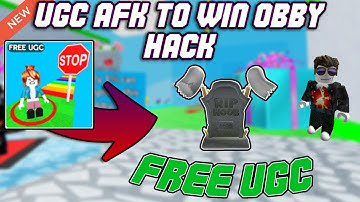 [FREE UGC] UGC AFK to Win Obby OP Script (2023) PASTEBIN