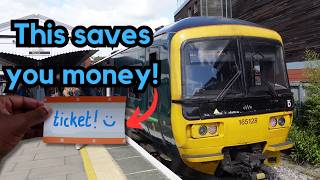 This train ticket SAVES you MONEY!