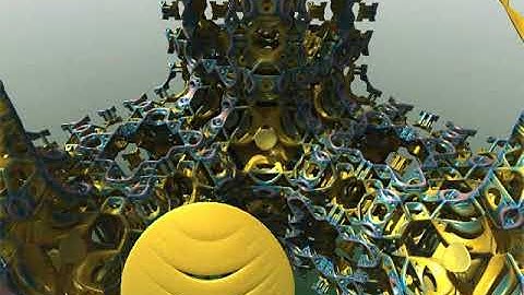 3D fractal - dive into Mandelbulber