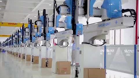 TOPSTAR - Euro Type Linear Plastic Injection Robot Testing Video
