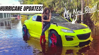 Driving My Rocket Bunny RX8 Through the Flood! - Hurricane Ian Updates