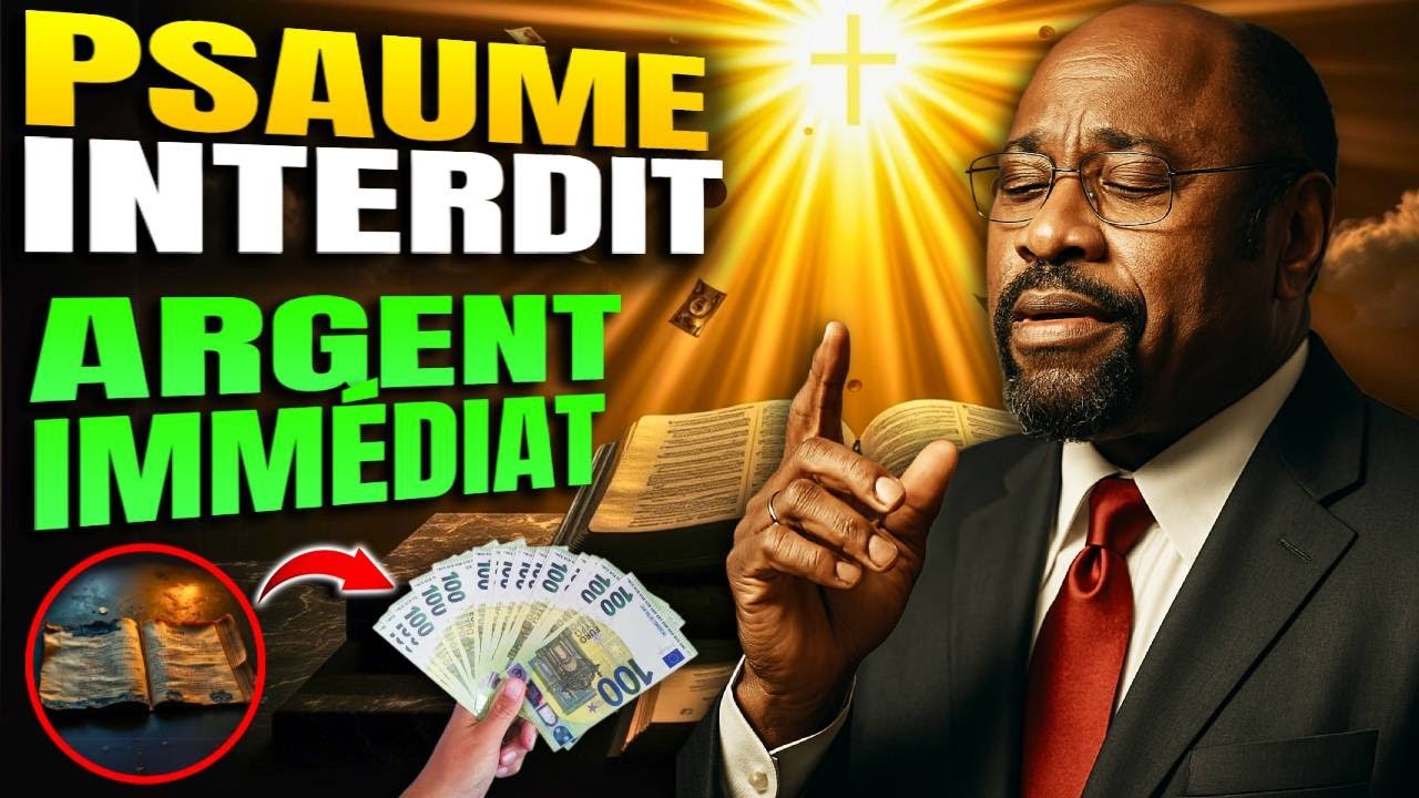 PSAUME INTERDIT : LE MIRACLE QUI DÉBLOQUE DE L'ARGENT IMMÉDIAT ! TESTEZ AUJOURD’HUI (MYLES MUNROE)