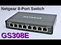 Netgear GS308E 8 Port Switch Test und Benutzeroberfläche | deutsch