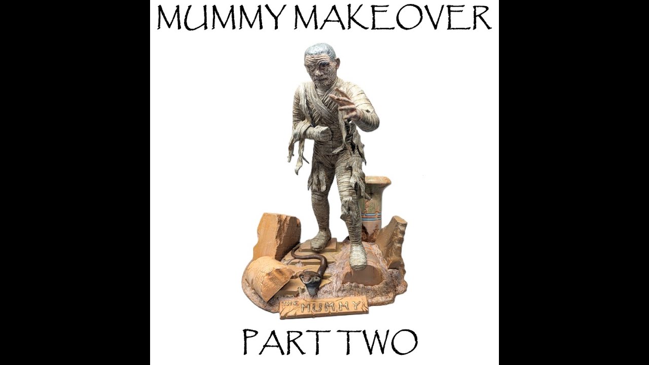 Classic Mummy kit brought back to life part two