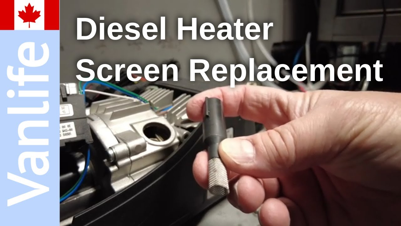 How to replace the atomizer screen in an Espar D2 diesel heater DIY