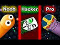 NOOB vs PRO vs HACKER - Slither.io