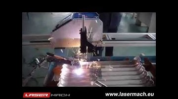Lasermach Plasma cutting with THC (Torch Height Control)