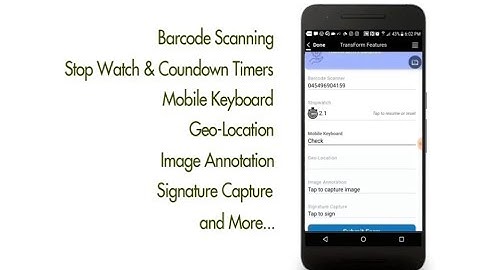 Build Offline-Capable Mobile Data Capture Apps with Alpha TransForm