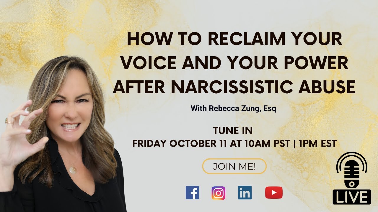 How to Reclaim Your Voice and Power After Narcissistic Abuse