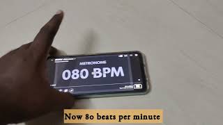 #990 - Auditory - Matching Metronome Beats