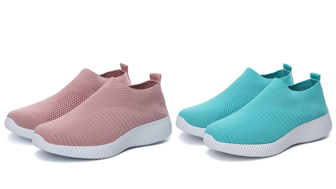 Moipheng 2019 Women Sneakers Vulcanized Shoes Sock Sneakers Women Summer Slip