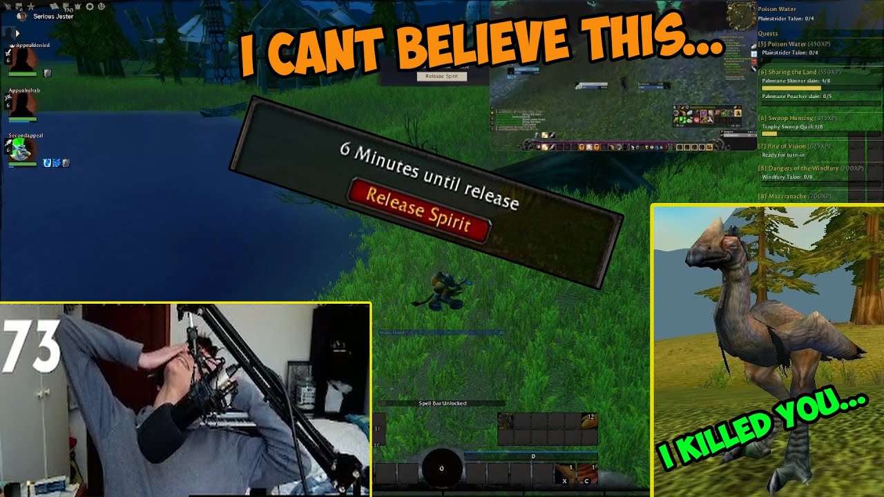 I died to lvl 7 Plainstrider... (my first wow classic hardcore death)