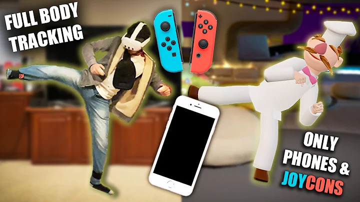 How To Make VR Full Body Tracking Using ONLY Joycons and Phones!