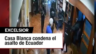 López Obrador difunde videos del asalto a la Embajada mexicana en Ecuador