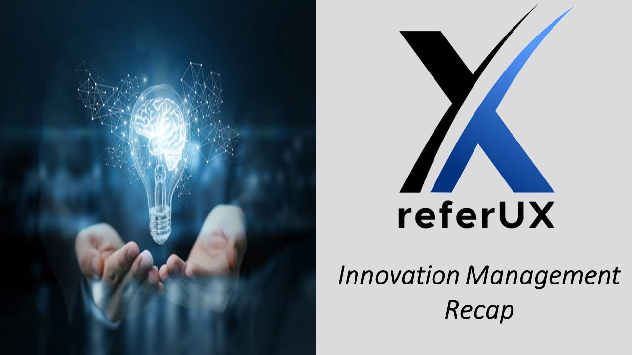 Innovation Management - Recap