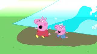 Peppa Pig! Water slide with Soap [Preview2muchEffects27m] - [Sponsored By Klasky Csupo Effects]