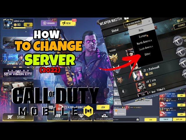 Changing server in COD Mobile: Is it legal?