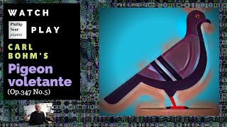 Carl Bohm: Pigeon voletante, Op.347 No.5