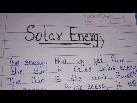 advantages and disadvantages of solar energy essay