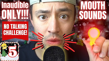 🎄ONLY Sensitive Inaudible & Mouth Sounds... I Can