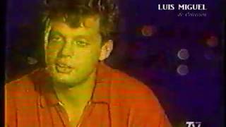 Luis Miguel - Entrevista Especial Sabado de Taquilla TV Chile 1993