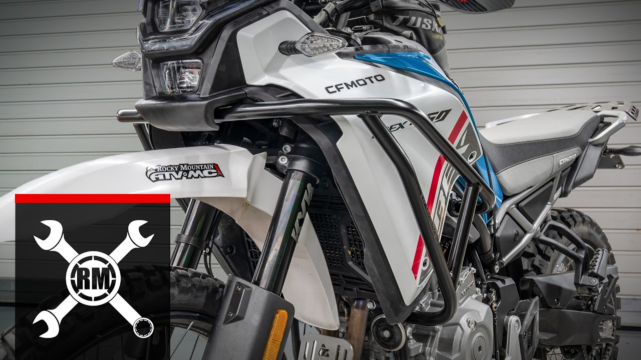 How To Install the Tusk Crash Bars | CFMoto IBEX 450